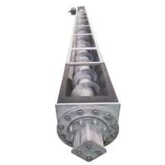 Screw Conveyor Used for Transporting Rice Husks Corn and Rice - Image 5