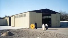Steel Structure Prefab Houses Car Garage Origin China Color Optional Trademark Yuanda Model NO. rcb160 HS Code 9406000090 - Image 2