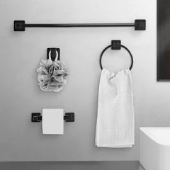 Good Price Steel Hotel Shower Panel Bathroom Accessories Set Style Modern Origin China Type Towel Racks Model NO. - Image 2
