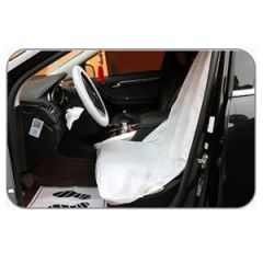 Safety Protection Disposable Plastic Clear Car Seat Covers Shape Square Origin China Model NO. A06502 Sample Avaliable Technics Handmade - Image 3