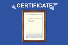certificate certificate from Zhengzhou Bainte Machinery Equipment Co., Ltd
