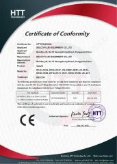 CE Certificate certificate of DELCO VALVE CO., LTD – certificate photo, supplier certificates section