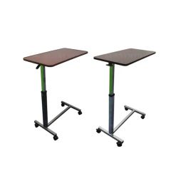Sy-R083 Widely Used Medical Adjustable Over Bed Table Durable Movable Hospital Folding Dining Table - Image 6