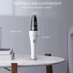 12V Charging Handheld Strong Suction Car Vacuum Cleaner Portable - Image 3