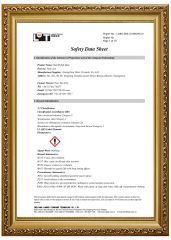 Our company possesses certificates such as SGS, MSDS, FDA, and CPNP for quality assurance certificate from Guangzhou Neissry cosmetic Co., Ltd.