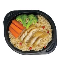 Frozen Rice mixed with Crispy Gourami fish Frozen Rice Box Product from Thailand - Image 1