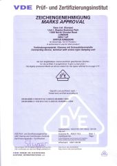 VDE Certificate certificate from Ease Cable Termination&Accessories Co., Ltd.