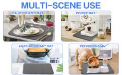 Kitchen Diatomaceous Earth Dry Mat Dish Drying Mats for Kitchen Counter - Image 6