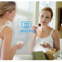 China High Quality Customized Size Multi Function LED Three Color Bathroom Smart Mirror - Image 6