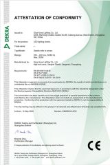 String light CE certificate 1 certificate of Glow-Grow Lighting Co., Ltd. – certificate photo, supplier certificates section