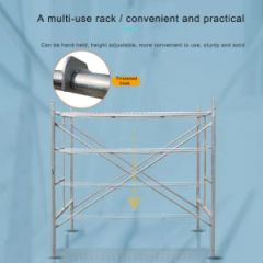Mobile Scaffold Movable Construction Ladder Scaffolding Mobile Scaffolding Aluminium - Image 1