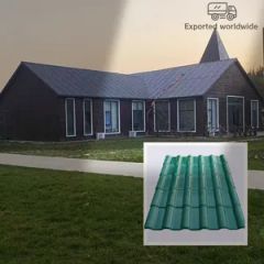 Durable ASA PVC Roof Tiles for Superior Weather Resistance MOQ 1000m Width 880mm Origin China Fireproof B1 Length Customzied - Linyi Geeluck Building Material Co., Ltd.