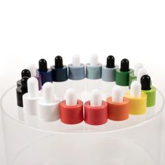 Cosmetic dropper cap plastic dropper pipette with water transfer plastic wood cap - Advantrio Packaging (Shandong) LLC