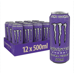 Monster Sugar-Free Healthy Soft Energy Drink 12 Pack 500ml Low-Carb Low-Fat with Taurine Ginseng B12 Carbonate in Bottle Box Wholesale-Monster-Energy-Drink/ Monster Energy Drink 500ml - Image 2