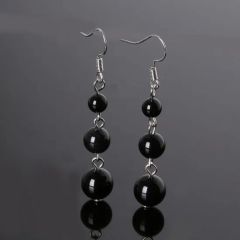 Semi Precious Stone Natural Crystal Earring - Image 2