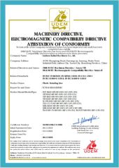 Certificates certificate from Laizhou Kaihui Machinery Co., Ltd.