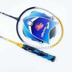 High Quality Iron Alloy Badminton Racket Cheap Badminton Racket Racquets Set - Image 2