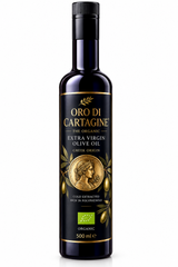 Oro Di Cartagine Tunisian Extra Virgin Olive Oil – 500ml Glass Bottle – Private Label Available - Image 1