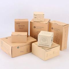 Custom Printed Protection Post Box Luxury Corrugated Box Order Delivery Mail Box - Image 1
