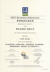DNV certificate from Guangdong Gemcy Technology Industry Co., Ltd.
