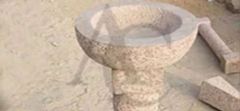Brown Water Basins Width 15 Cm Height 95 Cm Thickness 15 Cm Color Yellow Brown Weight 51 Kg, 51 kg Material Kota Brown Origin Rajpura - Image 1
