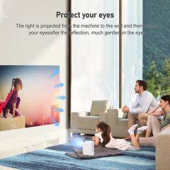 Cre C26 4K Projector Home Theater LED Portable HD Projector Mini Projector - Image 3