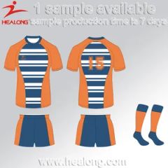 Healong Sublimated Customized Rugby Top Jersey Rugby Uniform Good Rugby Wear - Image 2