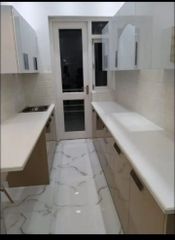 Modular Kitchens Customized Material PVC Appearance Modern Finish Type Polished Mount Type Floor Mount Pattern Design - Image 9