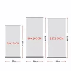 Aluminum Roll Screen Stand Retractable Banners Pull up Banner - Image 2
