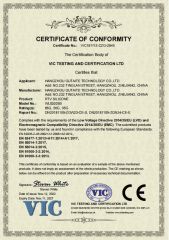 RTV Silicone CE Certificate certificate from Hangzhou Gutite Technology Co., Ltd.
