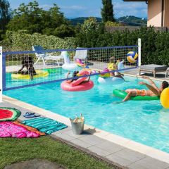 Outdoor Water Volleyball Net for Pools and Beaches MOQ 220m Origin China Certificate CCS Model NO. NT-WVN Plastic Rope PE Rope - Image 5