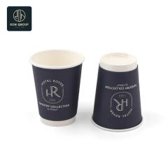 Customized Logo Printed Single Wall Coffee Cup Packaging Disposable Paper Cup - Image 6