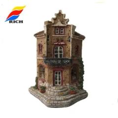 Resin 3D Building Replica Building Model Style Natural Material Polyresin Model NO. BM13001A Size - Image 4