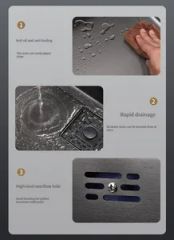 China Wholesale Waterfall Hiding Gas Pipes Stainless Steel Kitchen Sink - Image 4
