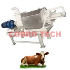 Potato Plastic Film Cauliflower Screw Press Dewatering Machine - Xinxiang Cobro Tech Co., Ltd.