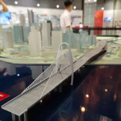 3D Professional Customized Bridge Model with Lighting Fixtures - Image 4