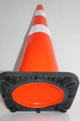 CE Factory Made PVC Traffic Cone Weight 1.8kg Trademark Aroad Certification CE HS Code 3926909090 Model NO. TTC20302-3 Feature Being - Image 5