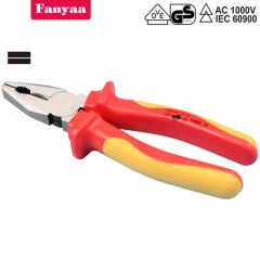 Ergonomic Insulated Combination Pliers for Electricians and DIY Projects - Image 2