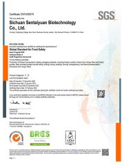 BRC certificate from Sichuan Sentaiyuan Biotechnology Co., Ltd.