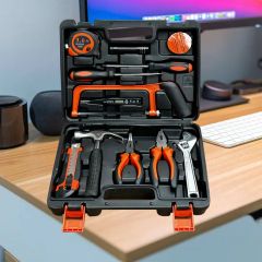 13-2 Household Tool Set Hardware Tool Set Carpentry Electrician Hand Tool Set - Image 2