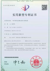 NEW PRODUCT PATENT 3 certificate of Shanghai Gosta Electronics Co., Ltd. – certificate photo, supplier certificates section