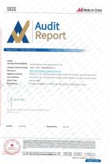 SGS Audit certificate from Ventair (Xiamen) Hvac Equipment Co., Ltd.