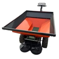 Self Propelled Fertilizer Spreader Smart Walk Behind Unit for Farm Agricultural Gasoline Fertilizer Spreader - Image 3