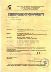 CE Certificiate certificate of Jinan Saibainuo Food Machinery Co.,Ltd – certificate photo, supplier certificates section