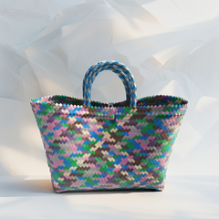 Reusable Woven Bag made from Strapping Band - Image 4