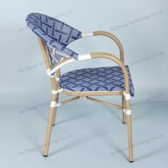 Patio Dining Set Outdoor Textilene Mesh Dining Chair for Bar Restaurant - Image 4
