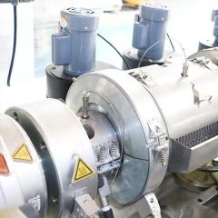 Doncacy Single Screw Energy Saving Automatic Water Supply Drainage PVC Pipe Making Machine - Image 2