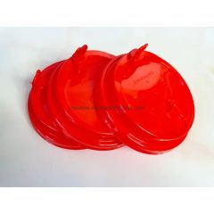 Take Away Coffee Cup Lid Use Hot/ Cold Drink Disposable Coffee Cups Red Black White Plastic PP/PS Cover Lid for Cup - Yiwu Tina Craft Co., Ltd.