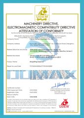 CE certificate from Henan Domax Machinery Co., Ltd.