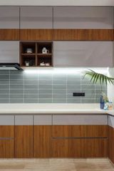 Modern Kitchen Interior Design Material HDHMR Appearance Modern Mount Type Wall Mount Product Type Standard Kitchen Design L - - Image 6